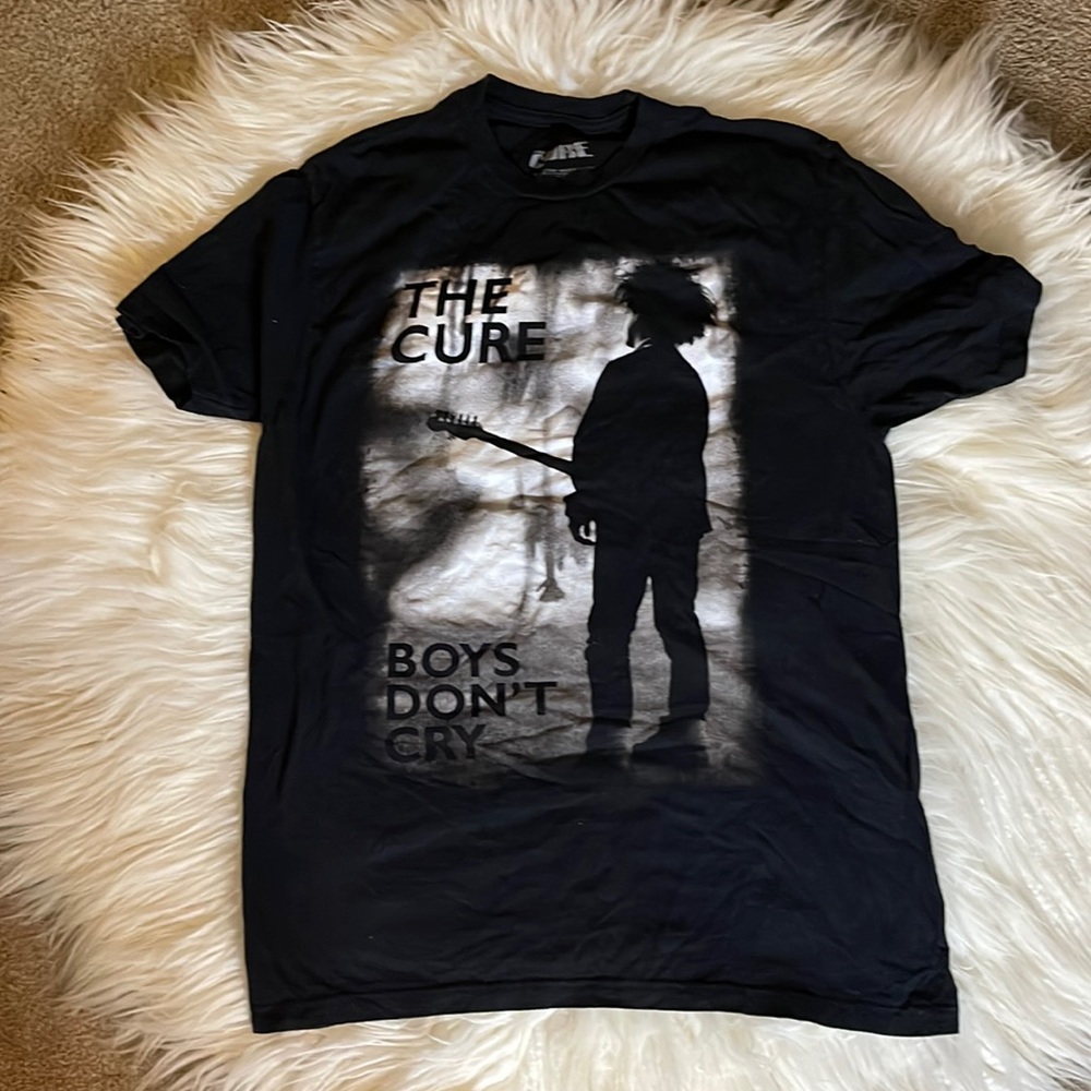 The Cure Boys Don’t Cry Graohic Tshirt Unisex Medium